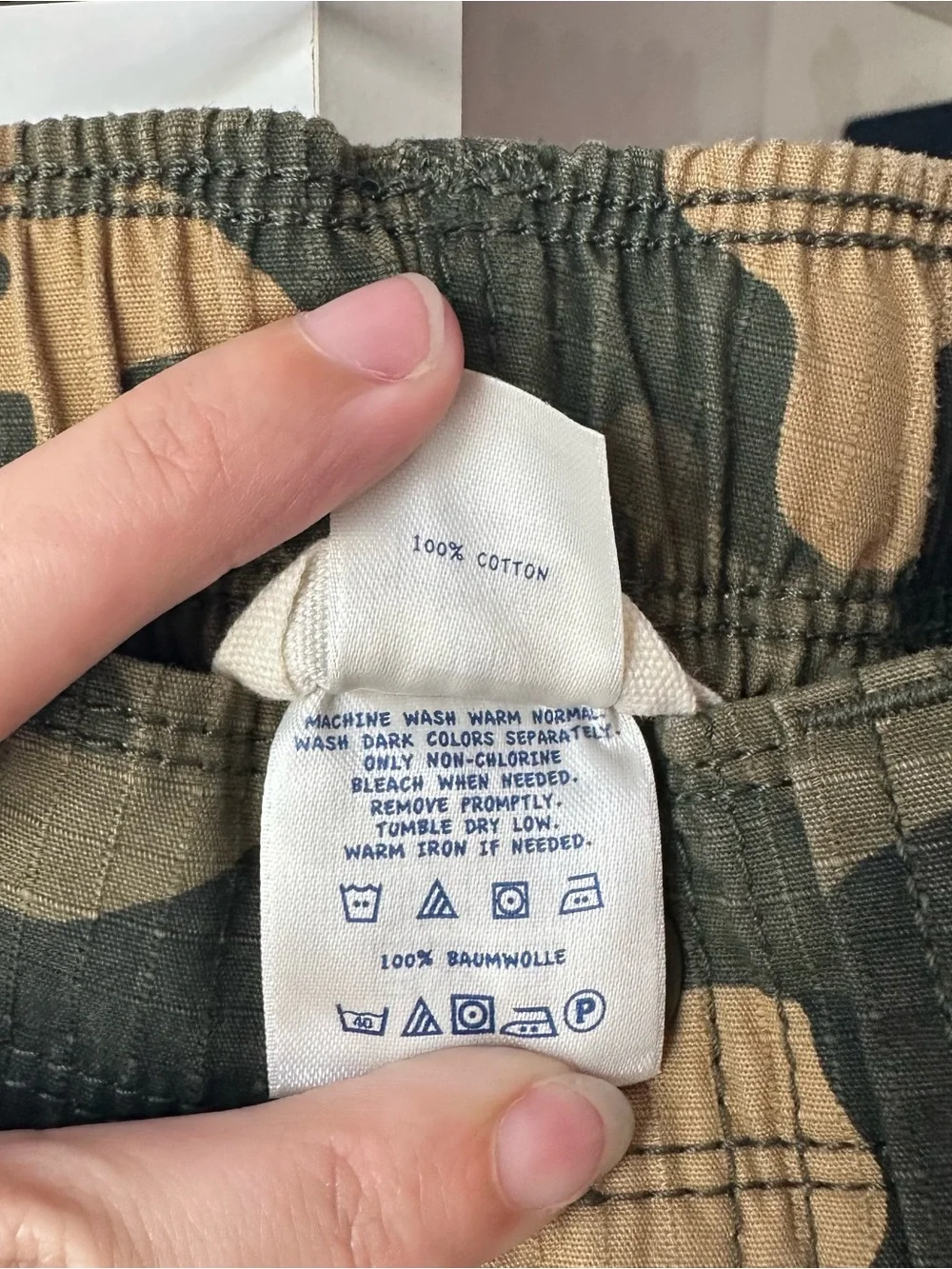 Lands’ End Camo Cargo Pants
